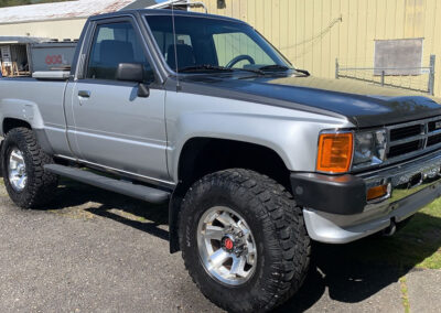 Toyota Pickup after collision damage repair