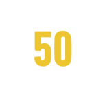 50 Years Anniversary Badge